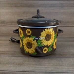 SunflowerCrock Pot Slow Cooker 2.5 Quart Limited Edition SCR250-SNF 2013 RARE